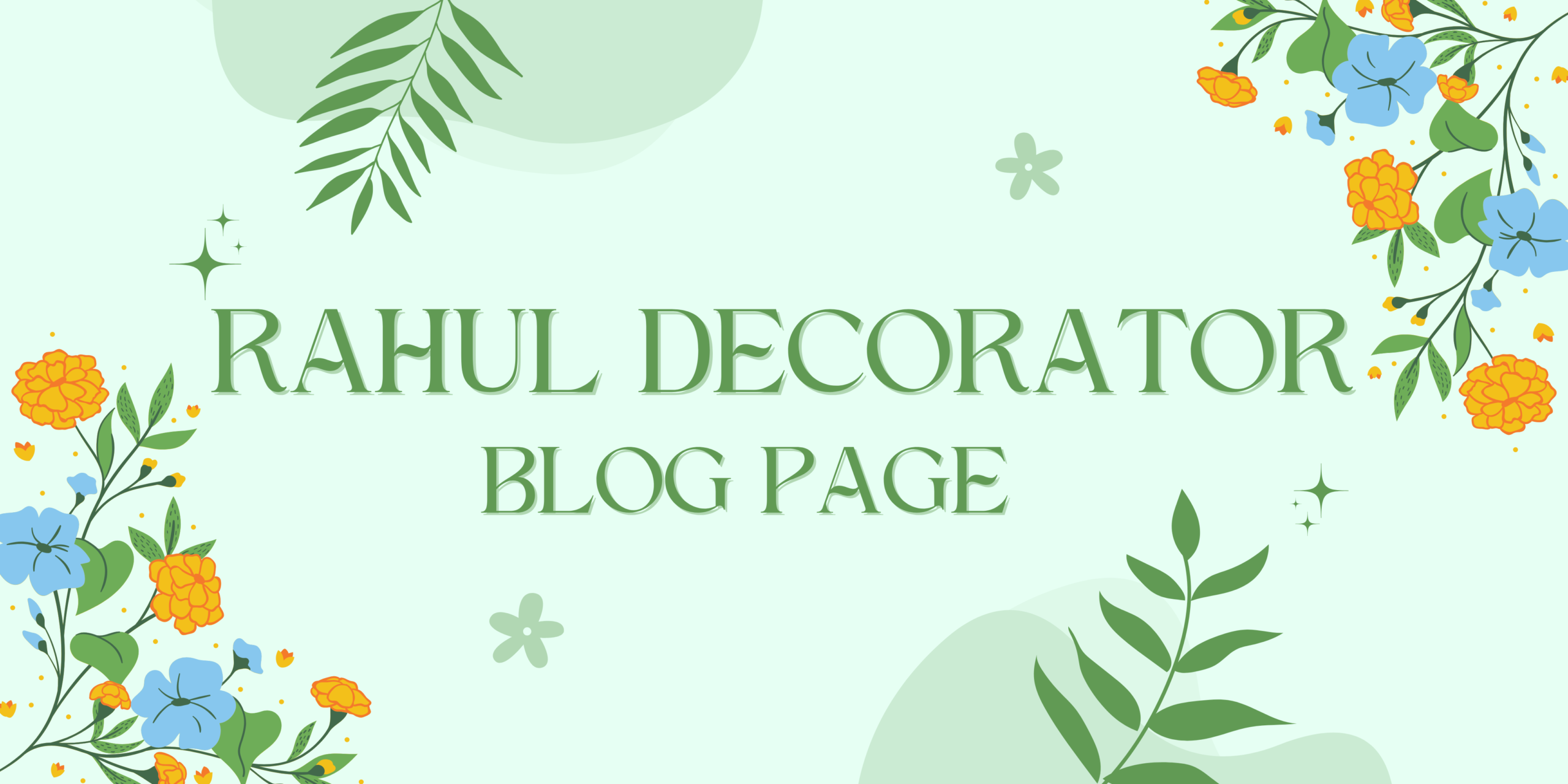 Blog PAge banner